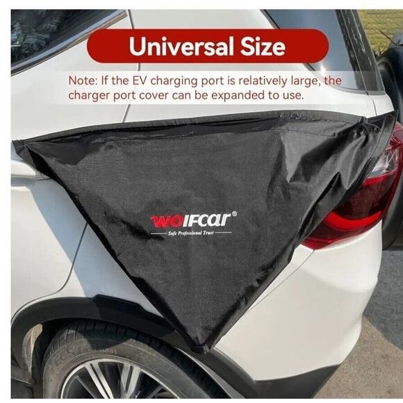 WOLFCAR EV Charger Cover, Waterproof EV Charging Port Cover Outdoor, Double-Side - Picture 4 of 8